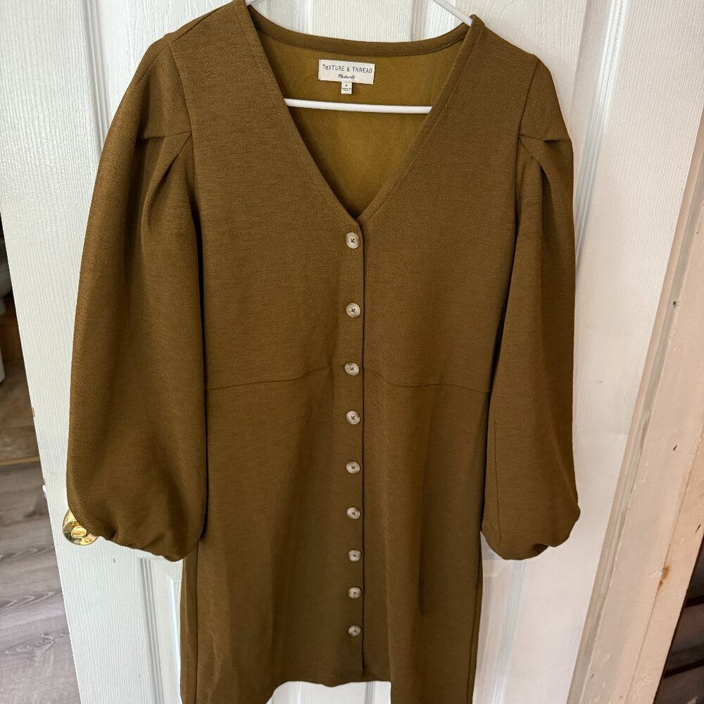 Madewell (Texture & Thread) V-Neck dress